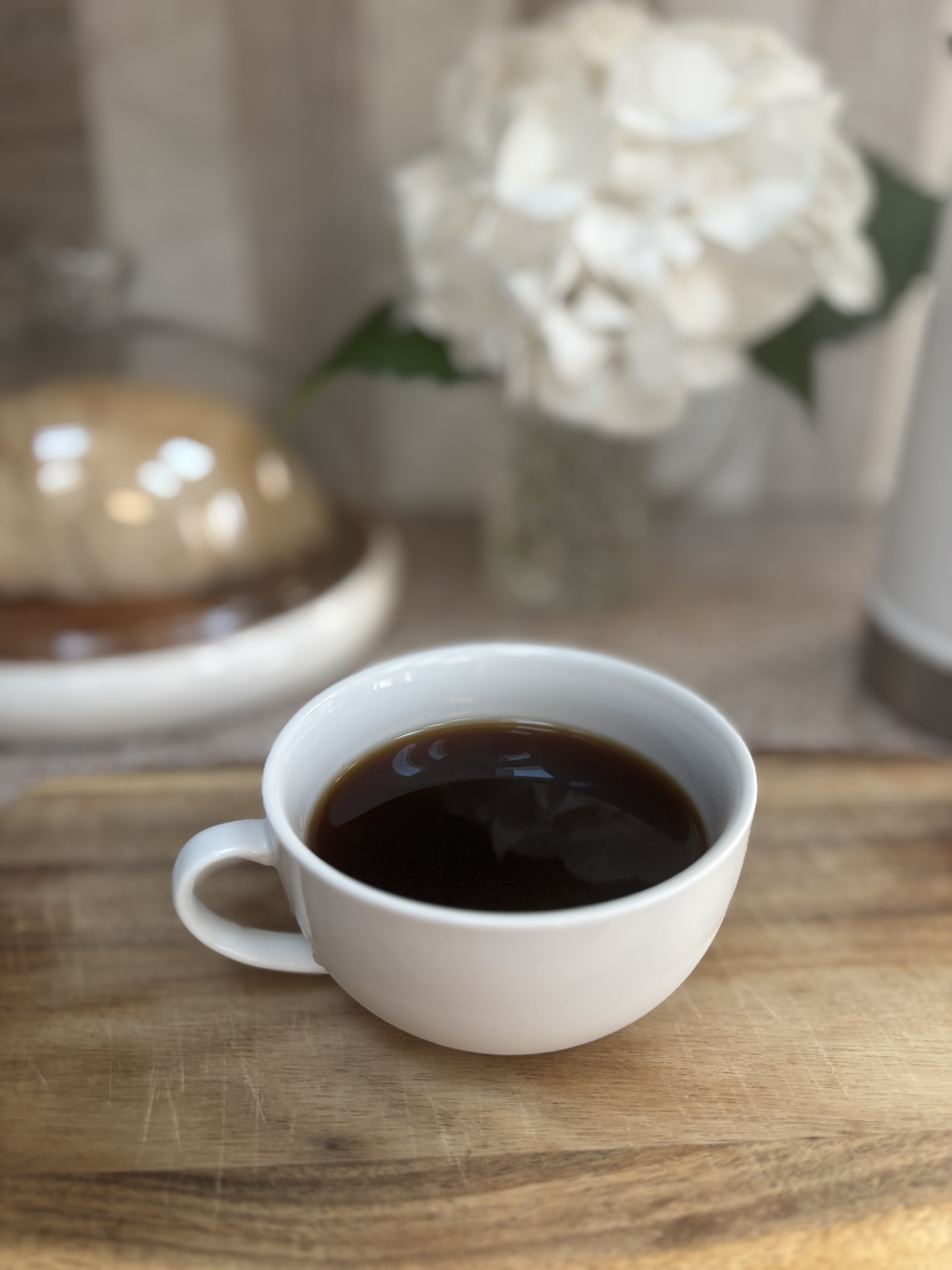 Cup of black coffee